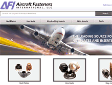 Tablet Screenshot of aircraftfast.com